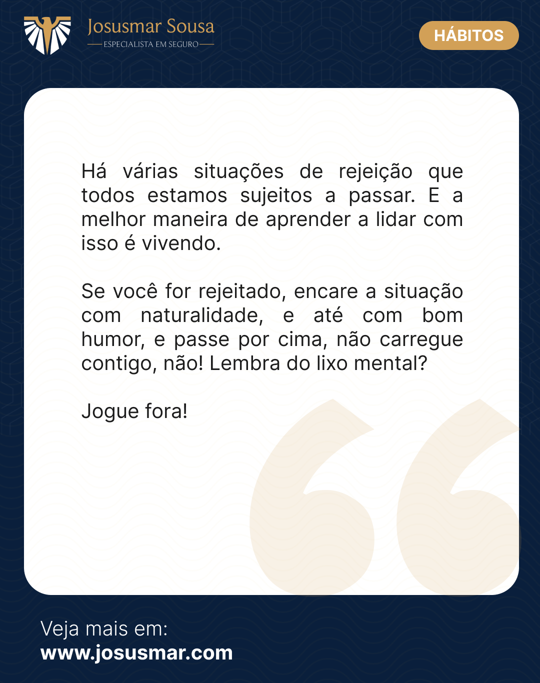 Não tente agradar a todos